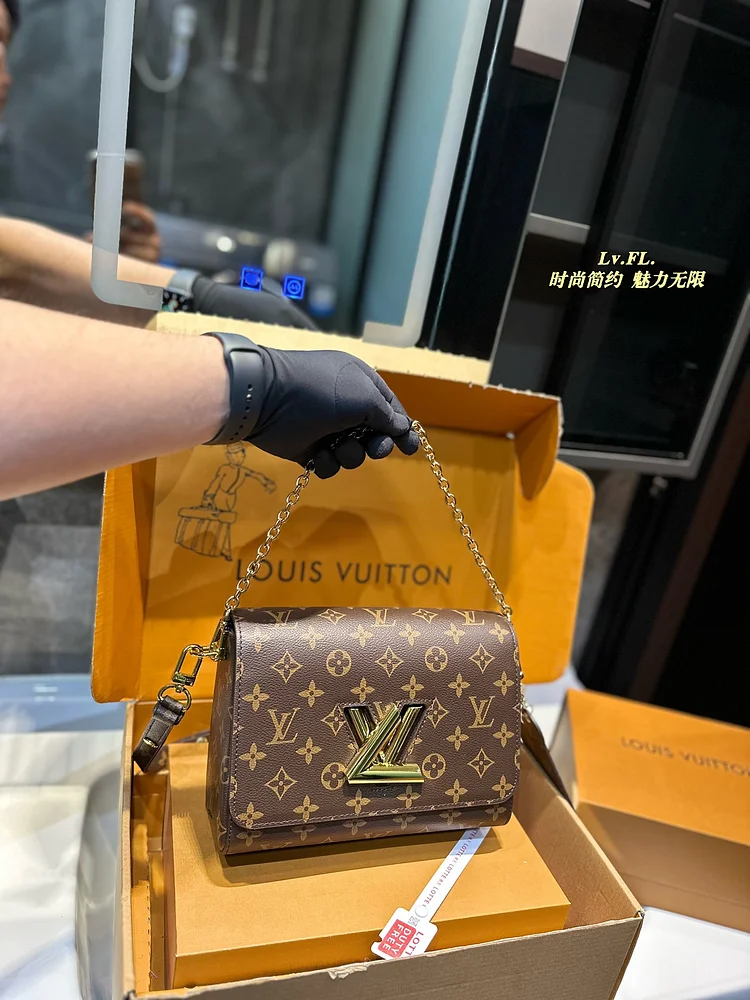 Louis Twist new arrival chain bag size: 23*10*15 cm - Image 7