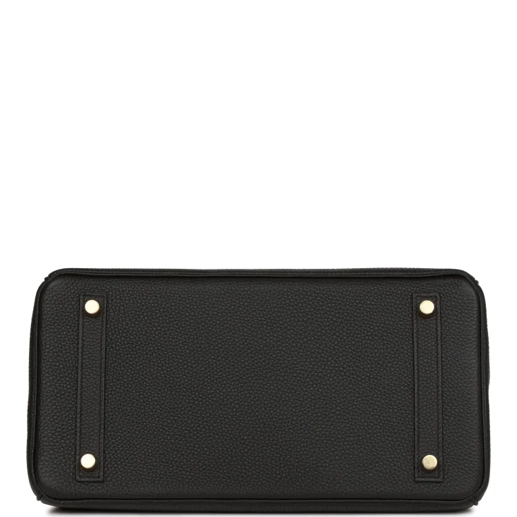 H Birkin 30 Black Togo Gold Hardware - Image 5
