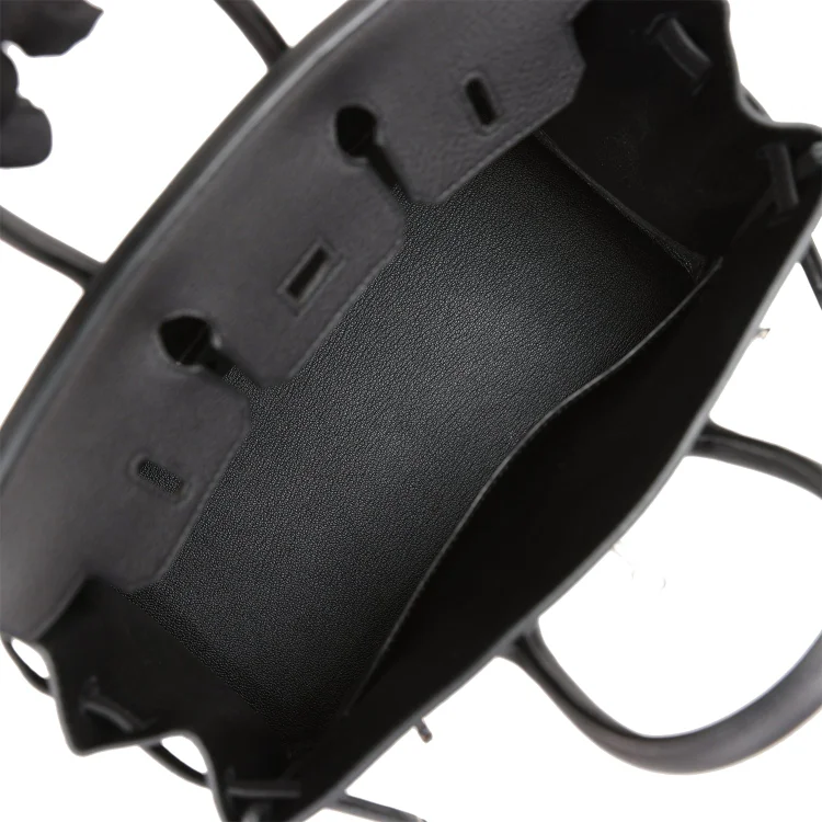 H Birkin 25 Black Togo Palladium Hardware - Image 7