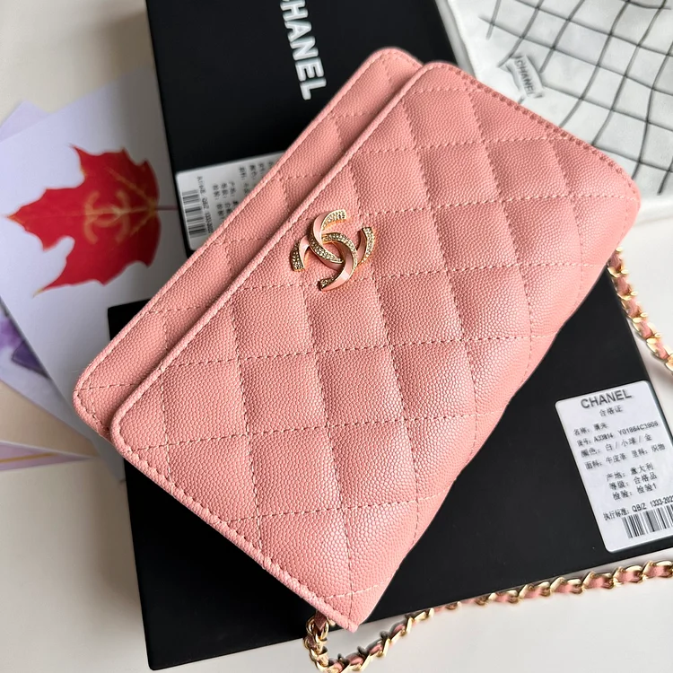 CC new arrival 2024 Woc bag caviar leather size: 19 cm - Image 6