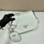 Pra Shoulder Bag White For Women, Women??s Bags 8.6in/22cm