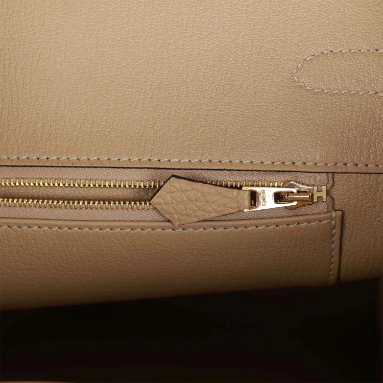 H Birkin 35 Trench Clemence Gold Hardware - Image 8