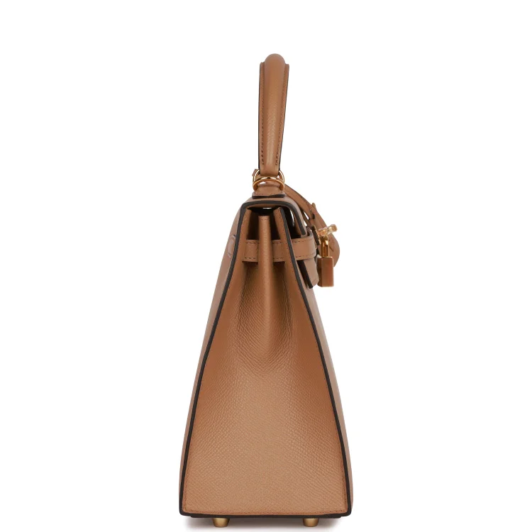 H Kelly Sellier 25 Chai Epsom Gold Hardware - Image 2
