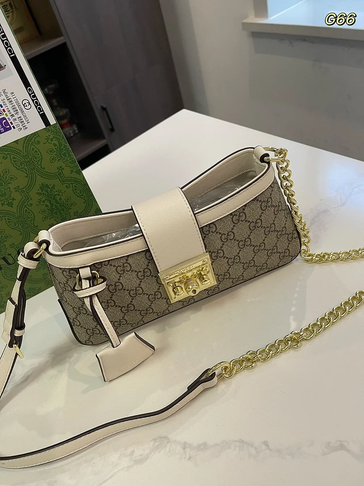 GG new arrival Padlock bag size: 25*13cm - Image 11