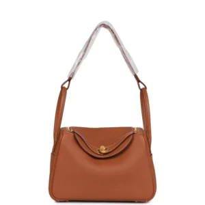 H Lindy 26 Gold Clemence Gold Hardware