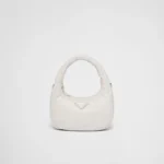 PP Soft padded nappa leather mini-bag ?C White