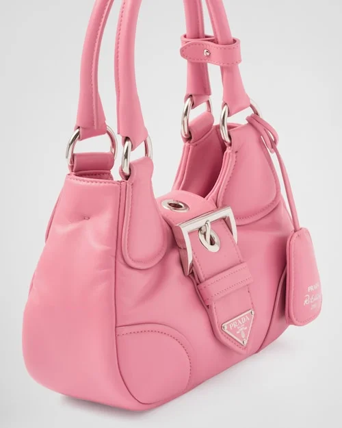 PP Moon padded nappa-leather bag ?C Geranium Pink - Image 2