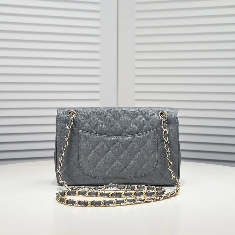 CC CF2.55 caviar leather bag 8 COLORS size: 25.5*16*6.5cm - Image 33