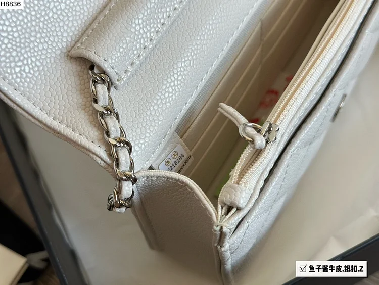 CC new arrival woc caviar leather bag size:19 * 12cm - Image 4