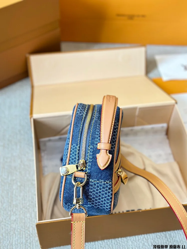 Louis new arrival Steamer/Chess vintage camera bag size : 20 * 15cm - Image 7