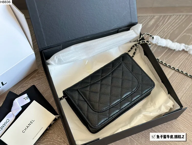 CC new arrival woc caviar leather bag size:19 * 12cm - Image 13