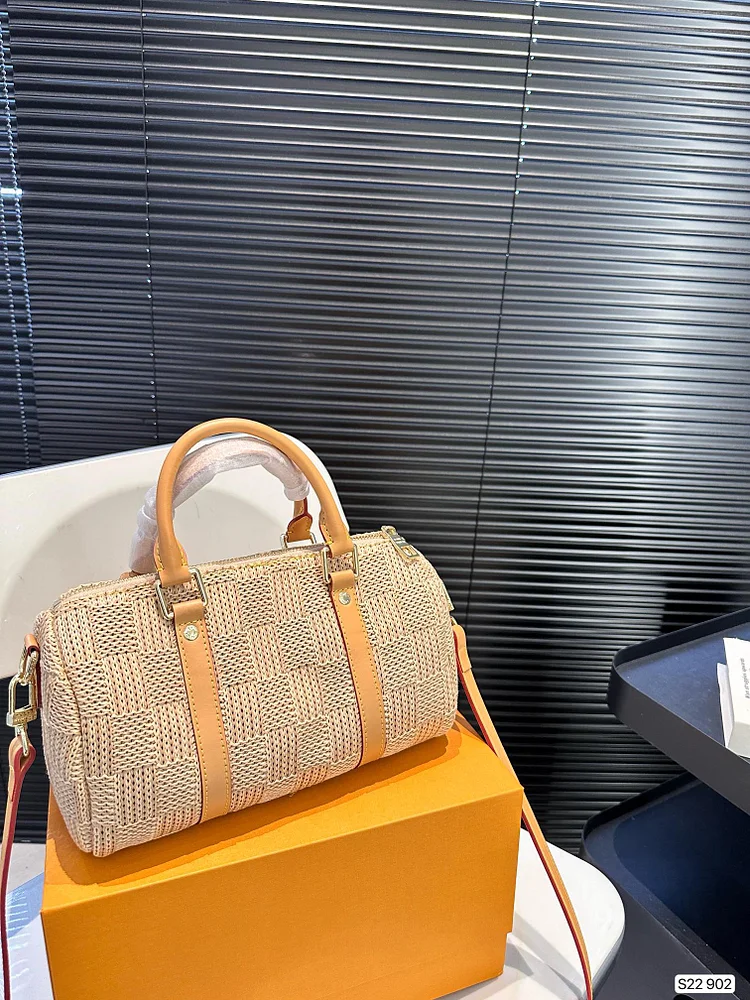 Louis new arrival Keepall 25 Natural Palm - Image 4