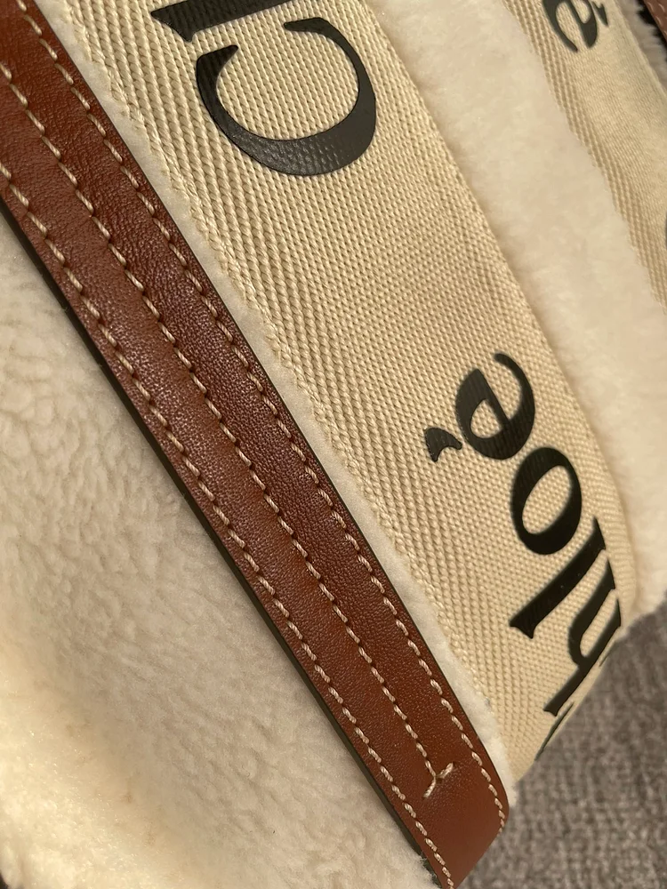 CH winter new styles Woody tote bag white - Image 10