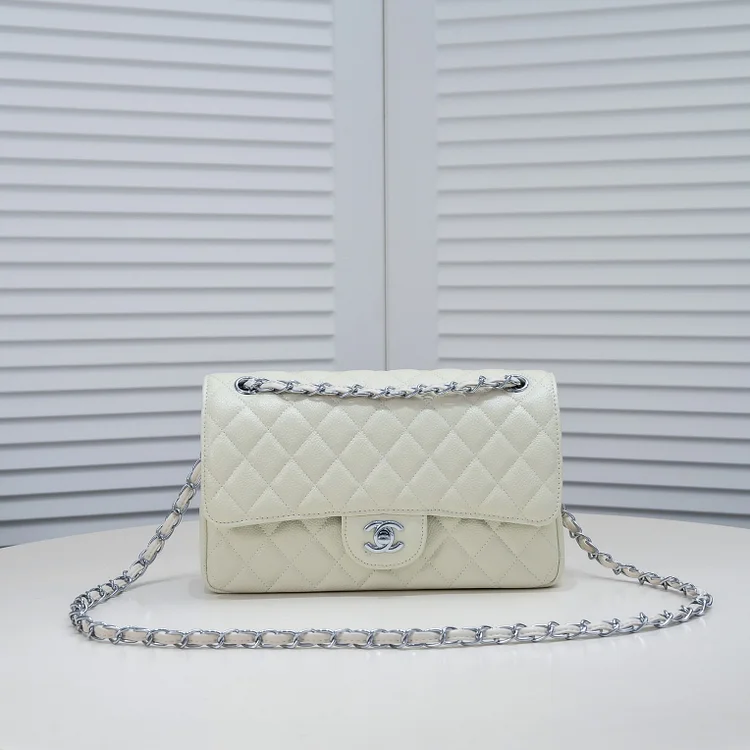 CC CF2.55 caviar leather bag 8 COLORS size: 25.5*16*6.5cm - Image 25