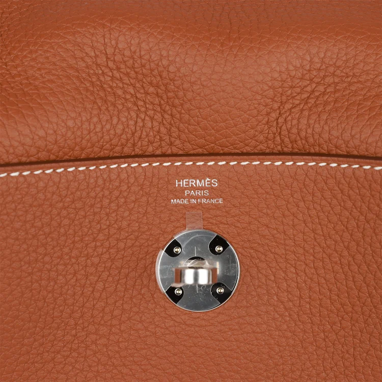 H Lindy 26 Gold Clemence Palladium Hardware - Image 7