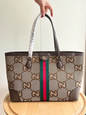 GG ophidia tote bag size: 38-28-14cm