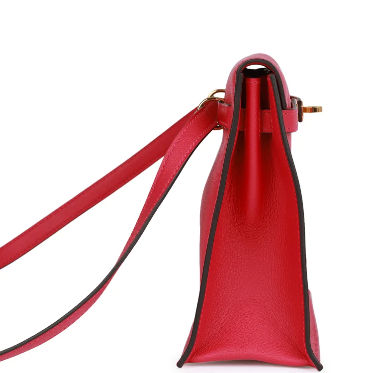 H Kelly Danse Framboise Evercolor Gold Hardware - Image 2
