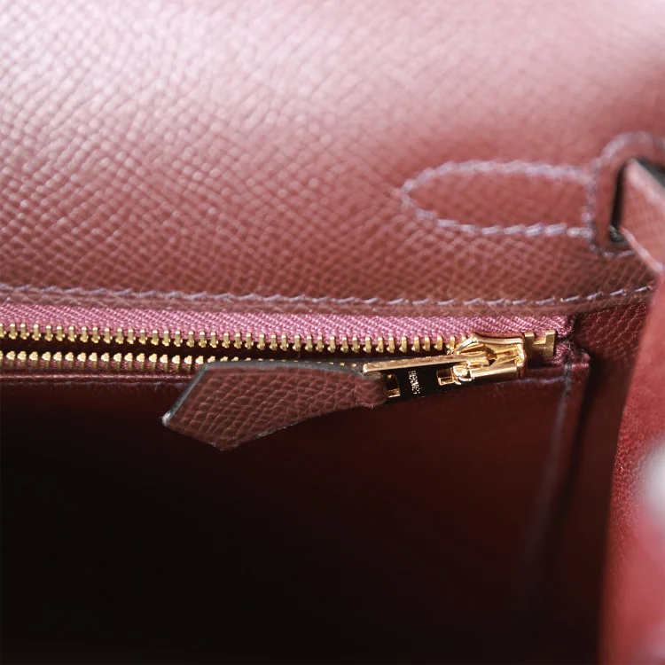 H Kelly Sellier 25 Rouge Sellier Epsom Gold Hardware - Image 8