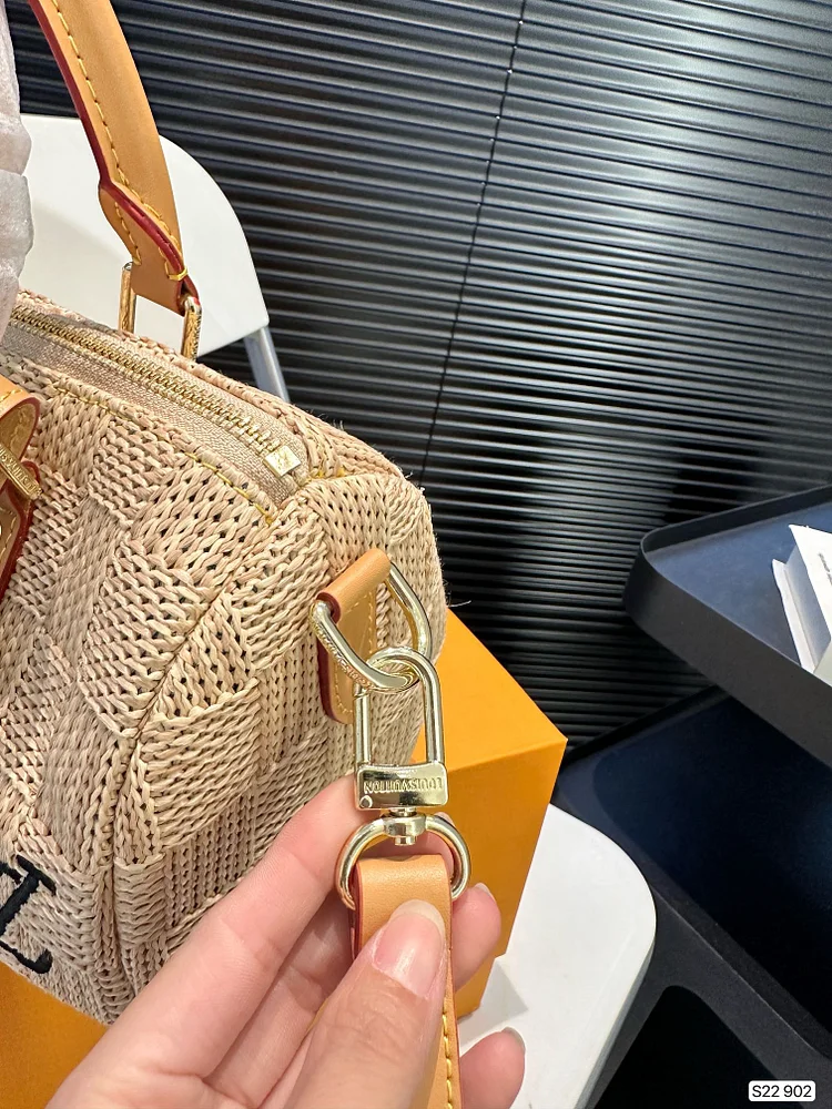 Louis new arrival Keepall 25 Natural Palm - Image 6