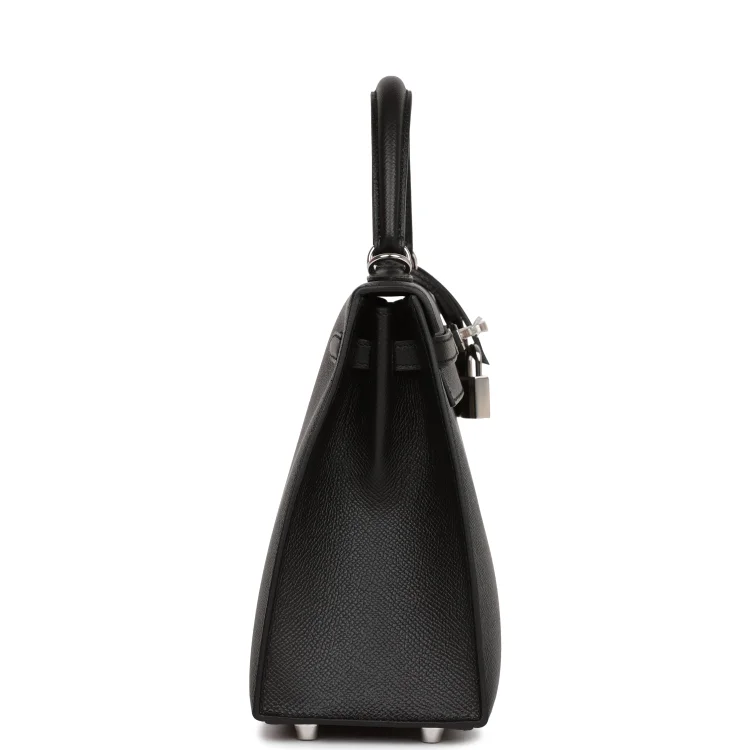 H Kelly Sellier 25 Black Epsom Palladium Hardware - Image 2