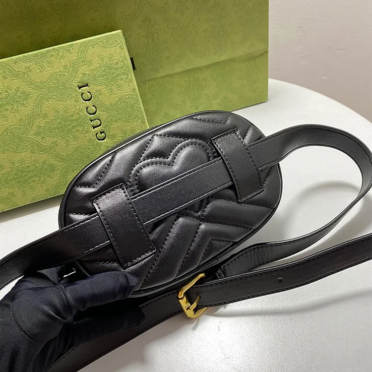 GG Marmont Quilted Leather Belt Bag - Image 5