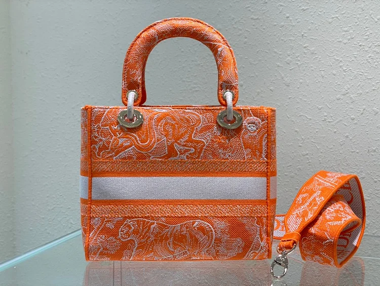 CD Medium Lady D Lite Bag - Image 11
