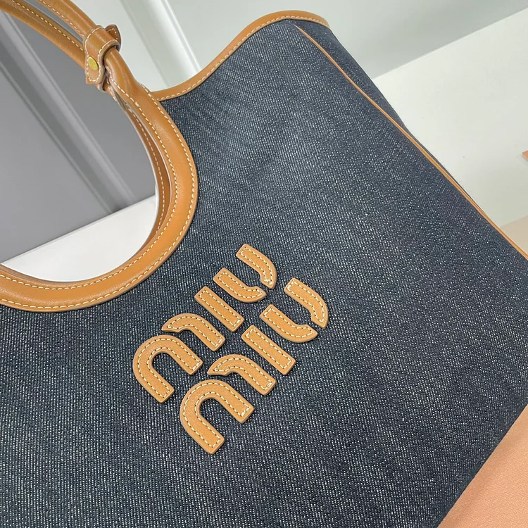 M M 2024 new arrival denim bag - Image 13