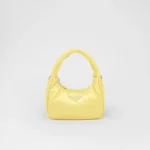 PP Soft padded nappa leather mini-bag ?C Citron Green