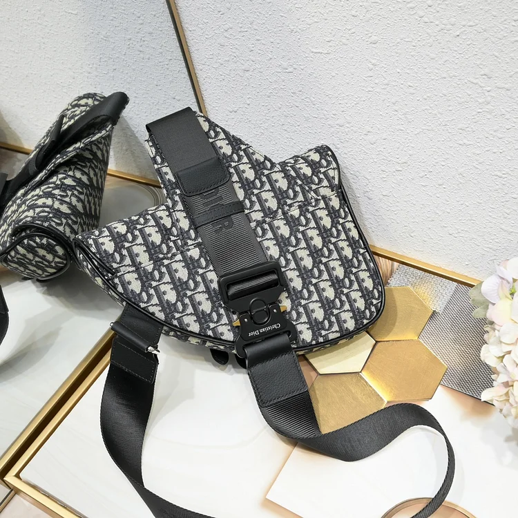 D homme2023 Pre-Fall saddle bag size : 20x28.6x5cm - Image 6