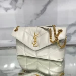 Y PUFFER MEDIUM BAG IN QUILTED LAMBSKIN