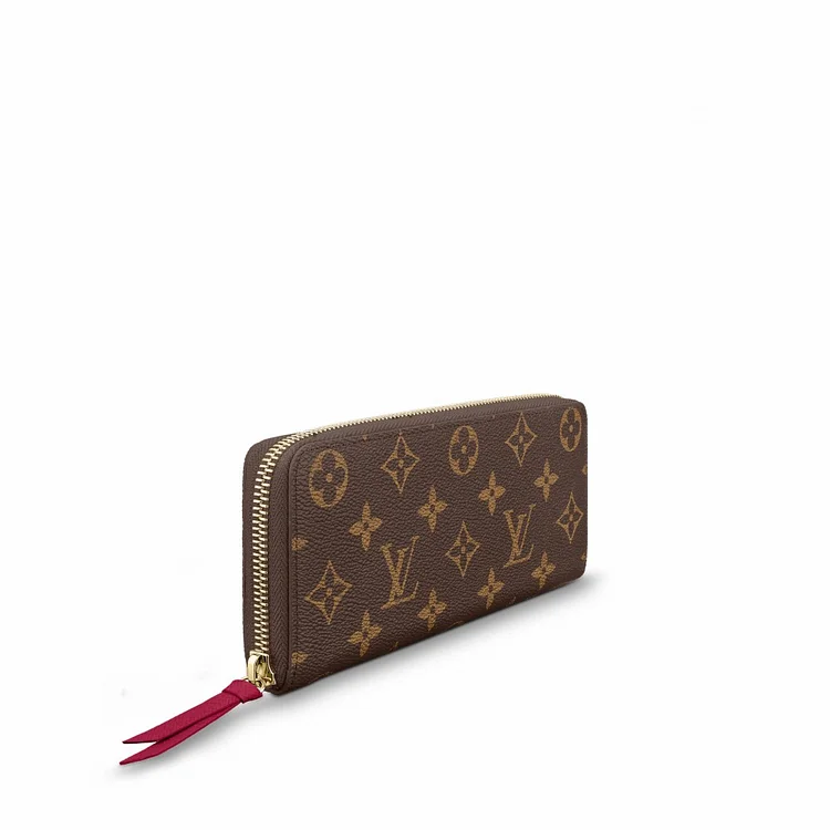 L-bag Monogram Canvas Clemence Wallet M60742 Fuchsia - Image 2