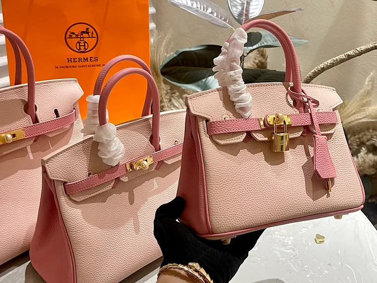 H new arrival Birkin bag Togo leather 02 - Image 5