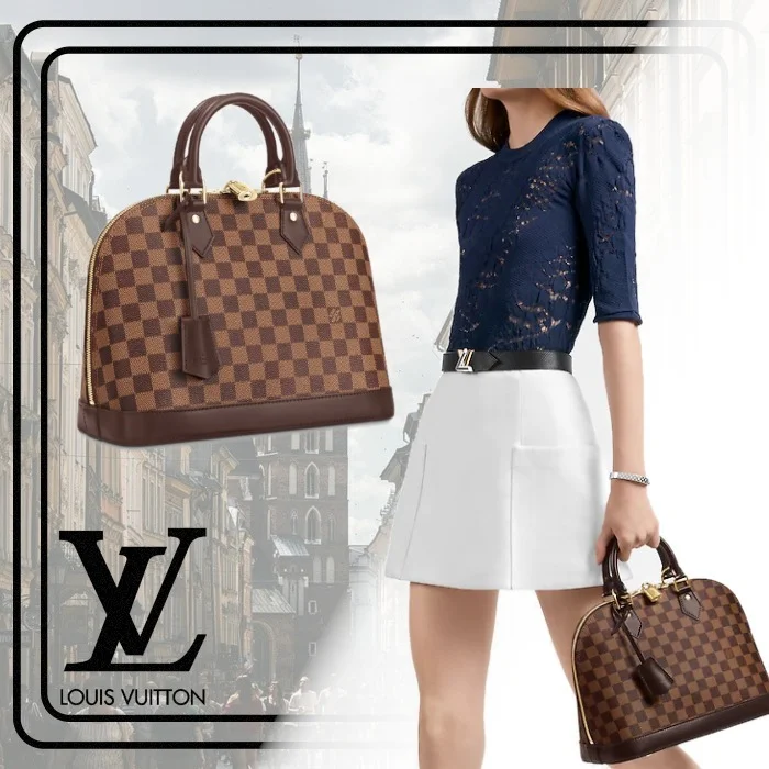 Louis Alma PM damier ebene new Brown N53151 - Image 7