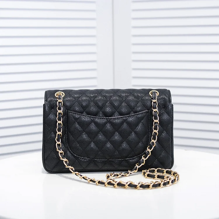CC CF2.55 caviar leather bag 8 COLORS size: 25.5*16*6.5cm - Image 4