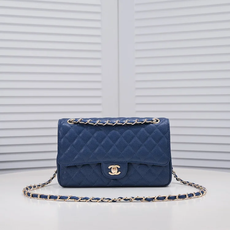 CC CF2.55 caviar leather bag 8 COLORS size: 25.5*16*6.5cm - Image 27