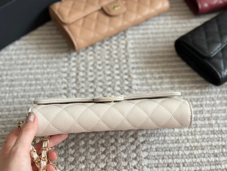 Cc new arrival woc caviar leather bag size: 22cm - Image 6