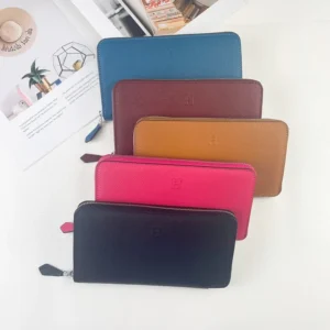 H Silk??in empson-Barenia leather wallet size : 20??11.5??1.5 cm