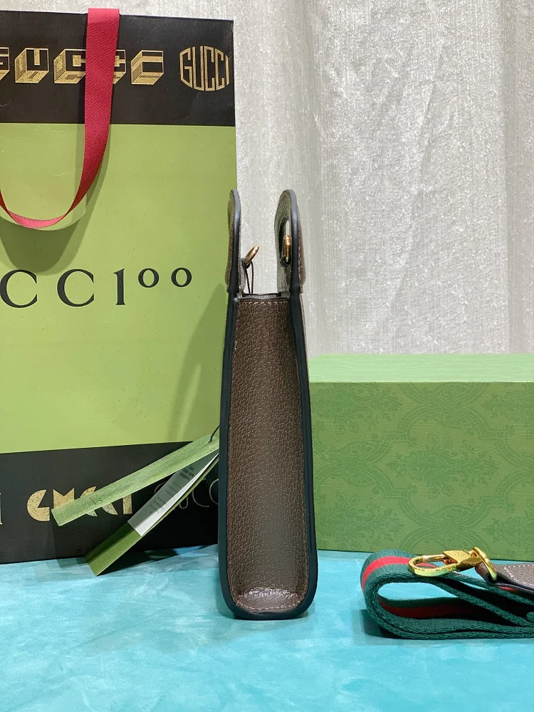 GC444 Ophidia top handle mini bag / 5.5??W x 9??H x 1.8??D - Image 2