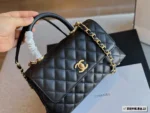 CC new arrival coco handle caviar leather size : 23*13cm