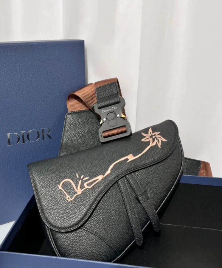 D Cactus Jack D Saddle Bag Black - Image 3