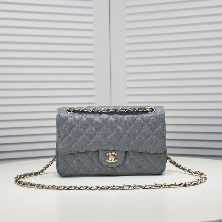 CC CF2.55 caviar leather bag 8 COLORS size: 25.5*16*6.5cm - Image 32