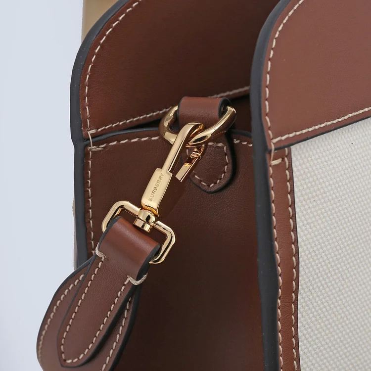 Bur Leather Medium Pocket Bag - Image 4
