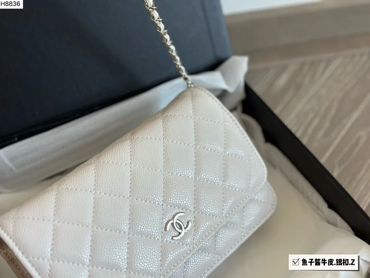 CC new arrival woc caviar leather bag size:19 * 12cm - Image 9