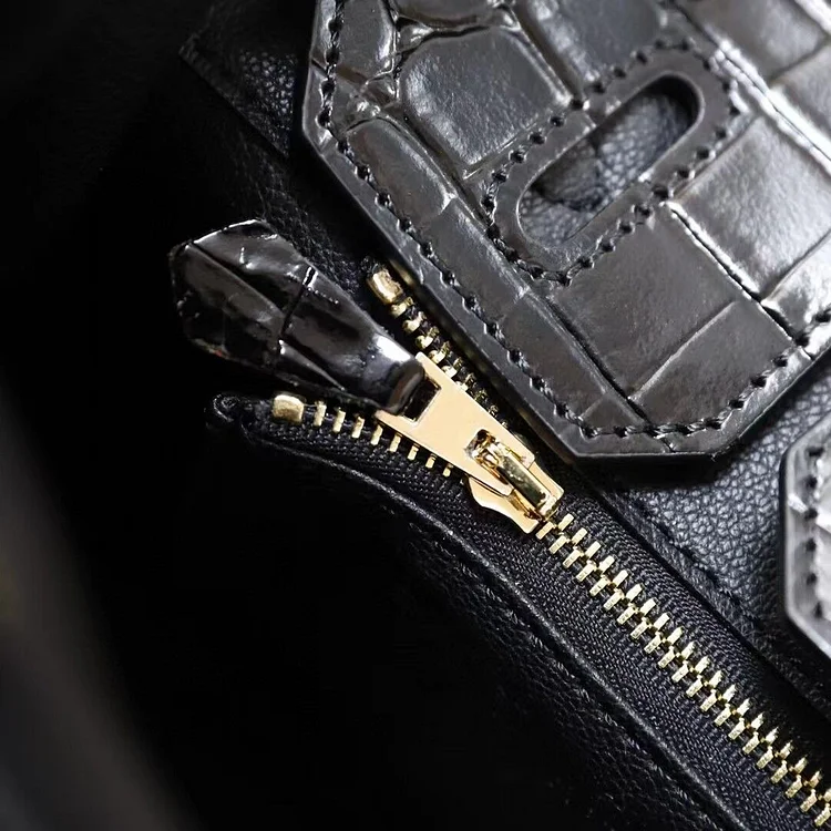 H Birkin 25, 30, 35 Electric Shiny Niloticus Crocodile gold Hardware - Image 20