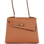 H Kelly Sellier en Desordre 20 Gold Epsom Gold Hardware