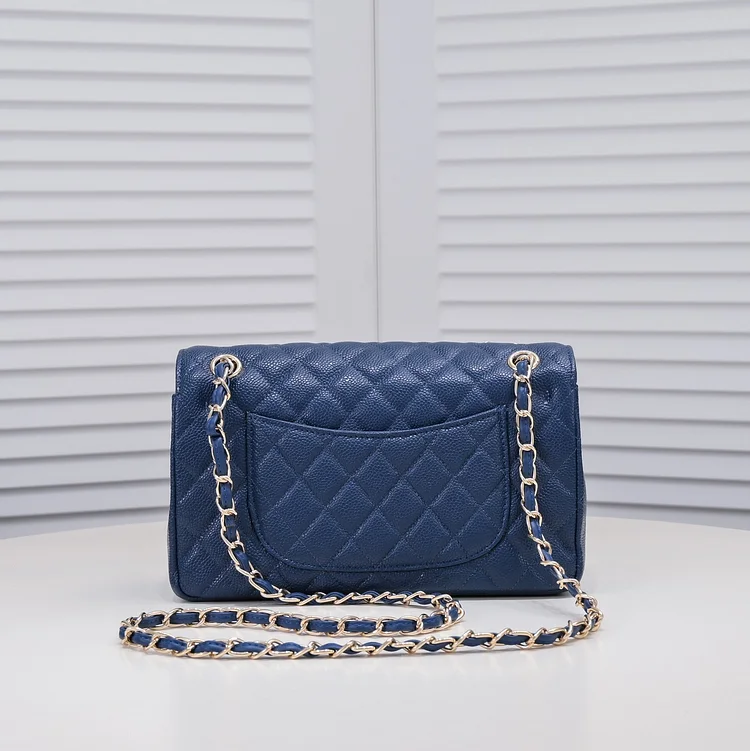 CC CF2.55 caviar leather bag 8 COLORS size: 25.5*16*6.5cm - Image 28