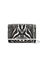 Y Small Crossbody in Zebra Print