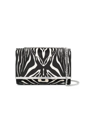 Y Small Crossbody in Zebra Print
