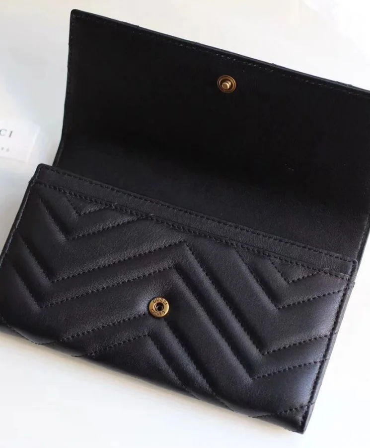 GG GG Marmont continental wallet 443436 - Image 3