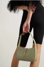 Y Leather shoulder bag Avocado Green